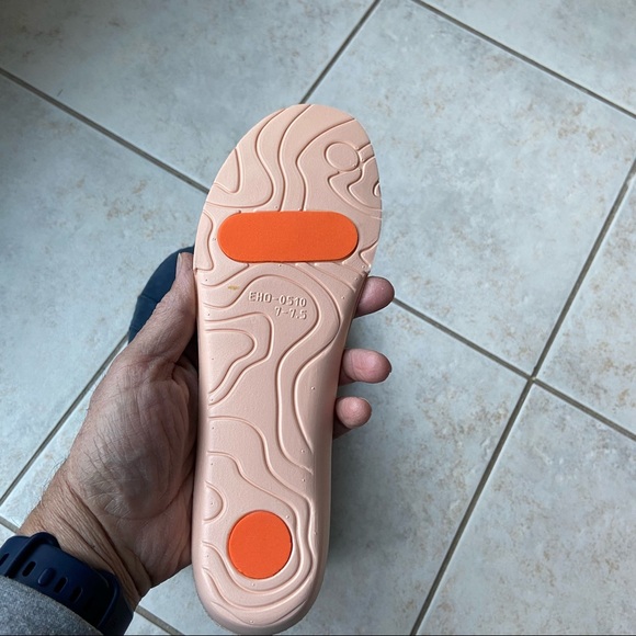 Earth Origins Moccasin Blue Sample Shoes brand new without tag size 7 - 7 1/2 - Picture 8 of 11